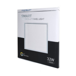 32W LED šviesos panelė, 120°,  595x595m, smart