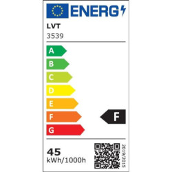 LED plonas šviestuvas