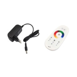 LED toršeras RGB 20W 140cm juodas