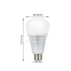 LED lemputė  + CCT FUT012 Milight E27 9W RGB