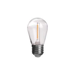 LED lemputė E27 Filament Vita ST14 2700 1W PC