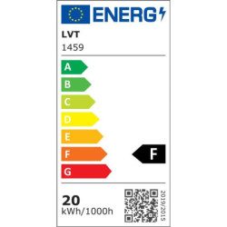 LED lemputė E27 Filament Vita ST14 2700 1W PC