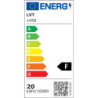 LED lemputė E27 Filament Vita ST14 2700 1W PC