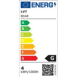 LED lemputė E27 Filament Dimm ST64 2200K 4W