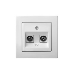 Įleistinis TV: DVB-T ir SAT lizdas