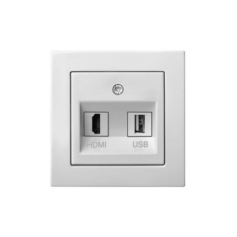 HDMI ir USB lizdas HDMI ir USB lizdas