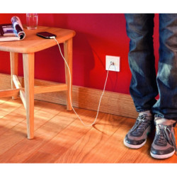 Įleistinis USB- kroviklis, dvivietis, 220V, 50-60Hz, 3,4A