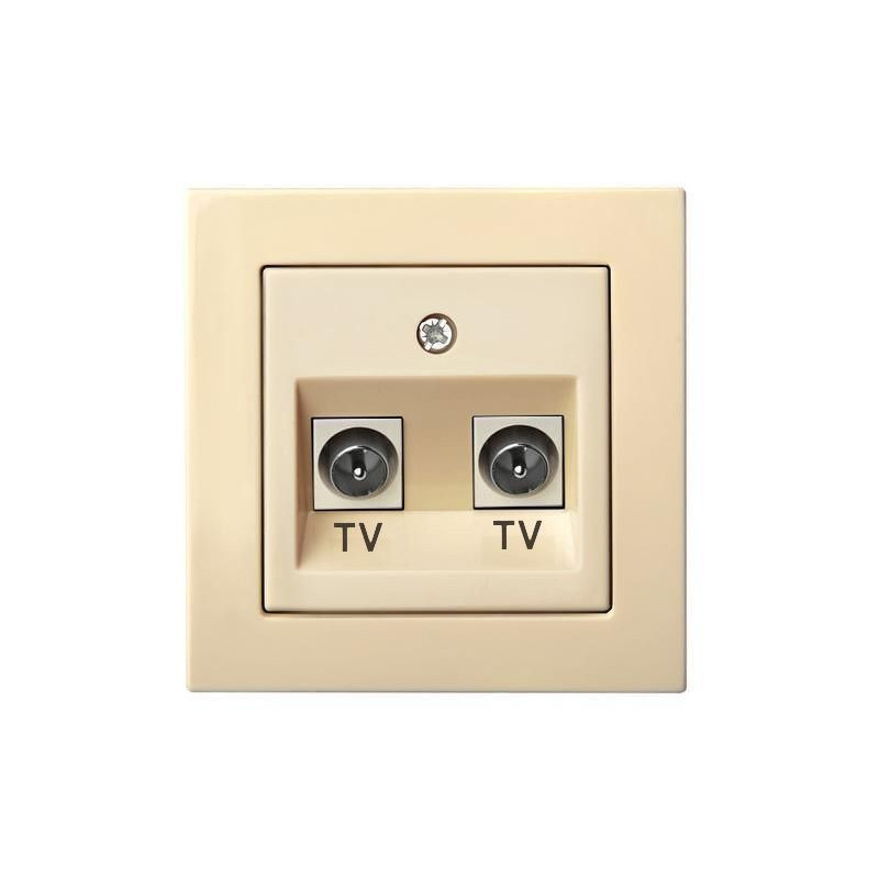 Įleistinis TV: DVB-T ir SAT lizdas Įleistinis TV: DVB-T ir SAT lizdas