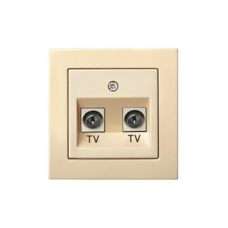 Įleistinis TV: DVB-T ir SAT lizdas