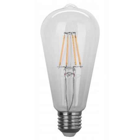 LED lemputė E27 ST64 2700K 6W